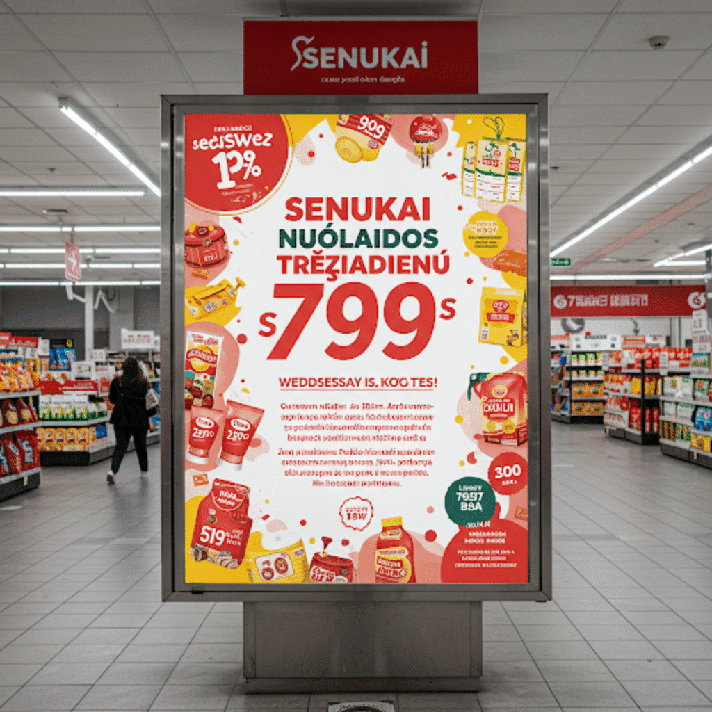 Senukų Trečiadienio Nuolaidos: Kaip Sutaupyti ir Gudriai Apsipirkti?