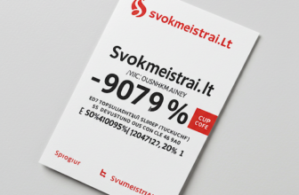 Svokmeistrai.lt nuolaidos kodas: Išsamus gidas, kaip sutaupyti statybų ir remonto metuToptech.lt nuolaidos kodas: Išsamus gidas, kaip sutaupyti perkant elektroniką