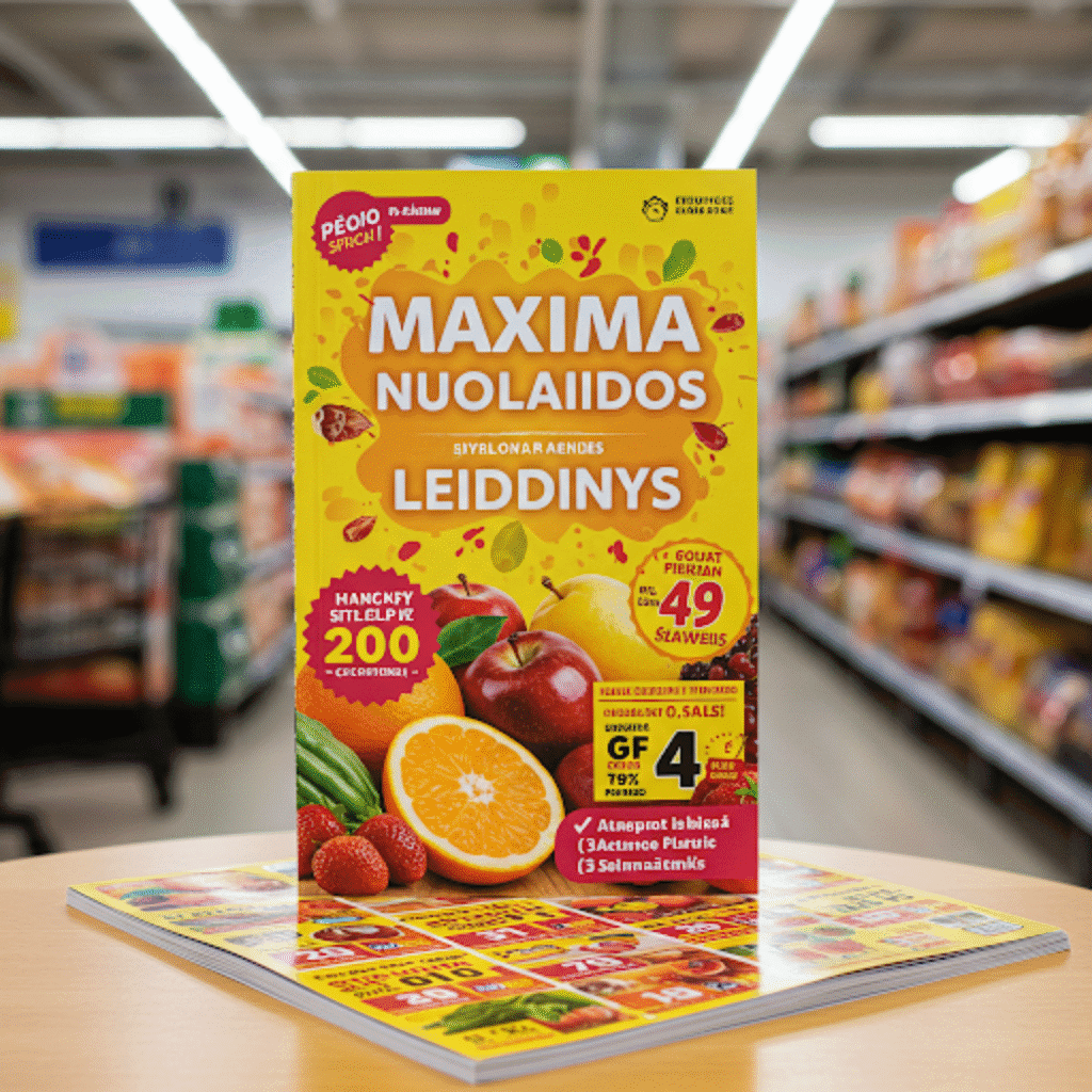 Maxima Nuolaidų Leidinys: Jūsų Gudraus Apsipirkimo Gidas ir Taupymo Raktas