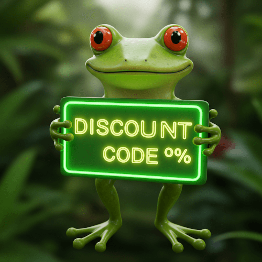 Frog nuolaidos kodas: mitai, realybė ir kaip juo pasinaudoti