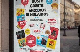 Grūstė Akcijos ir Nuolaidos: Išsamus Gidas, Kaip Sutaupyti Apsiperkant