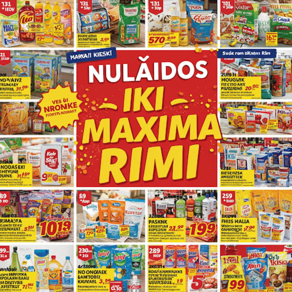 Nuolaidos „Maxima“ ir „Rimi“ parduotuvėse: Išsamus gidas, kaip efektyviai taupyti kiekvieną dieną