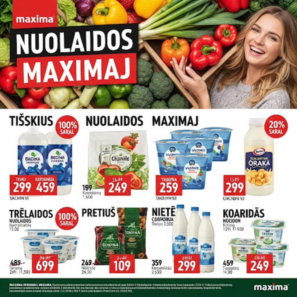 Efektyvus Apsipirkimas: Kaip Maksimaliai Išnaudoti Nuolaidas „Maximoje“ ir Sutaupyti