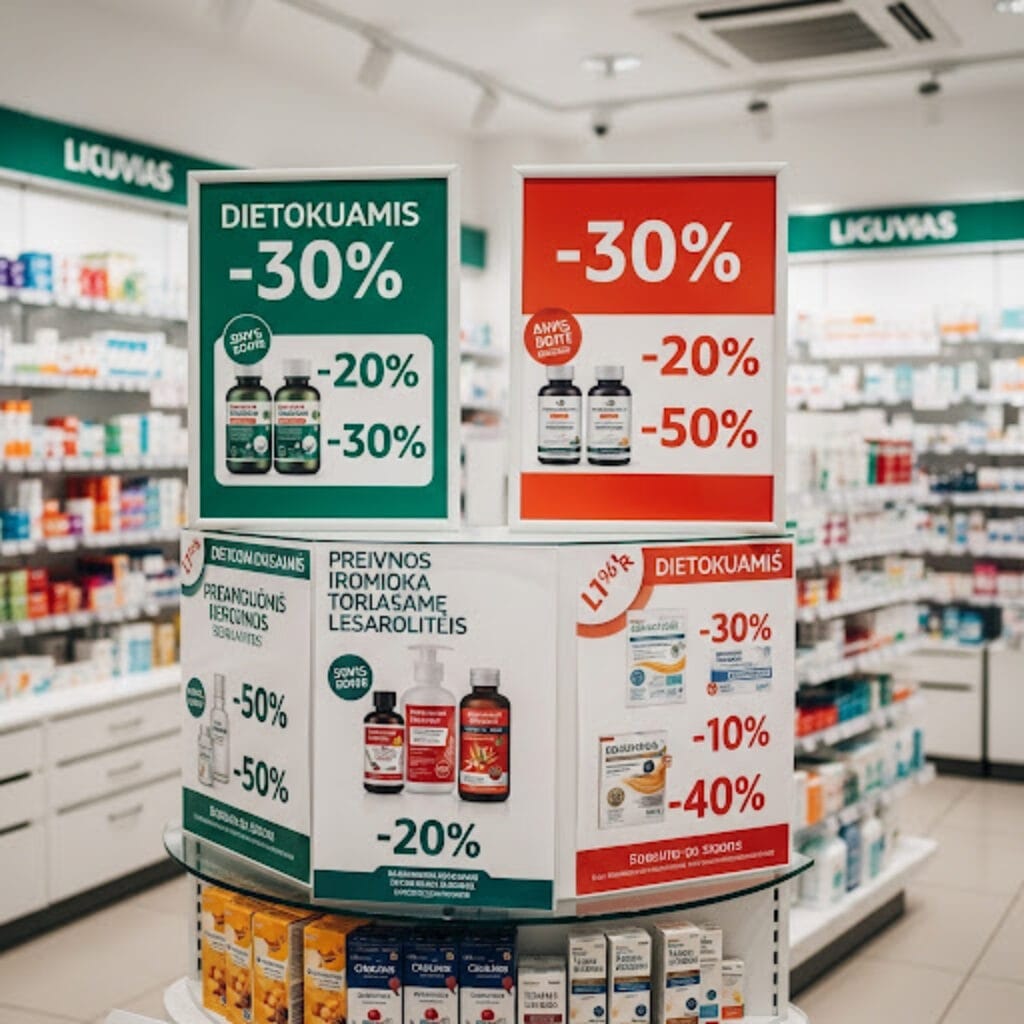 Vaistinių Nuolaidos: Protingas Būdas Sutaupyti Sveikatos Sąskaita (Bet Ne Jos Kokybės!)