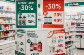 Vaistinių Nuolaidos: Protingas Būdas Sutaupyti Sveikatos Sąskaita (Bet Ne Jos Kokybės!)