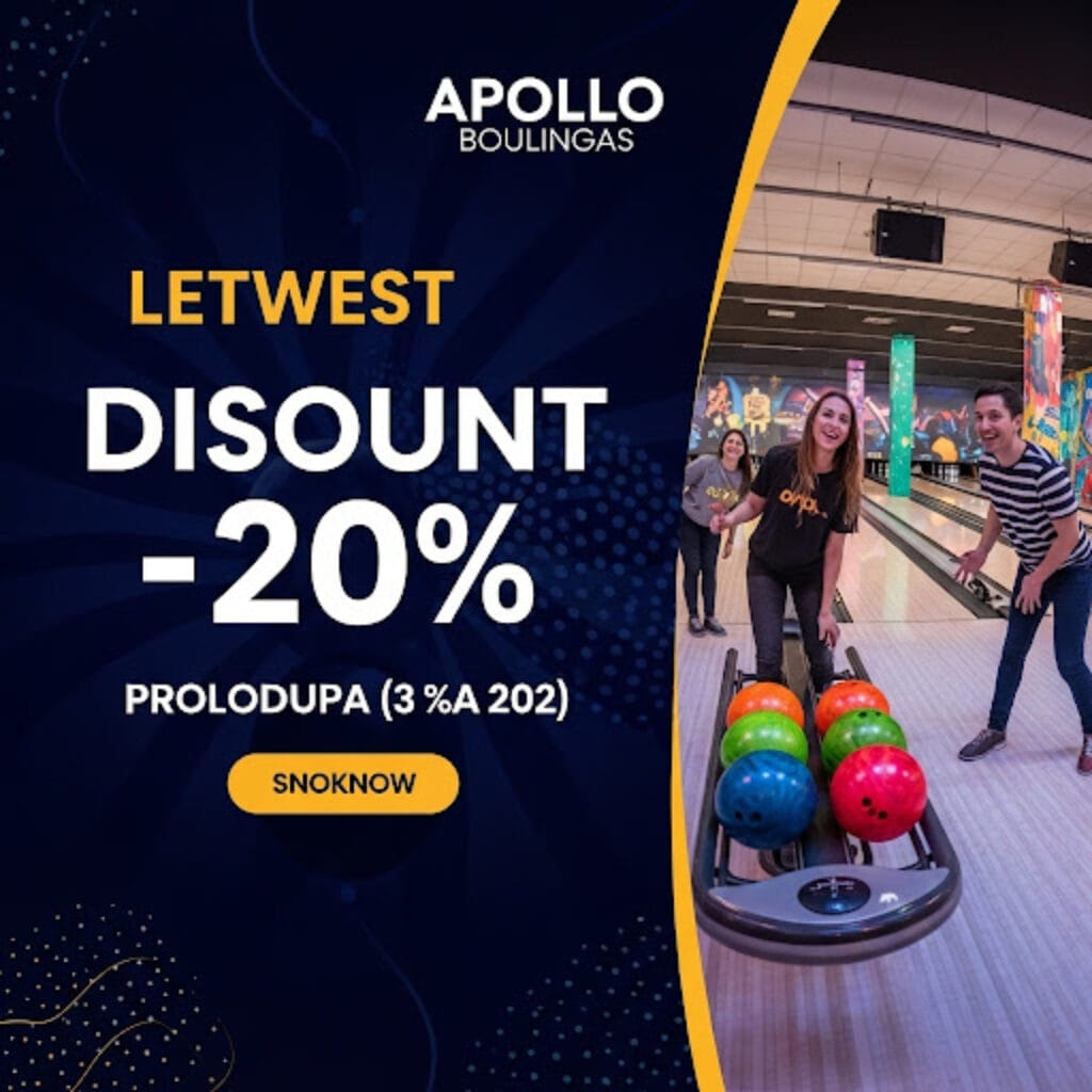 Apollo Boulingas Nuolaida: Atraskite Būdus, Kaip Pramogauti Sumaniau ir Pigiau