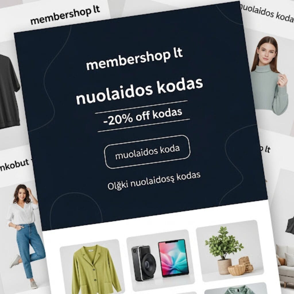 Membershop Nuolaidos Kodas: Jūsų Išsamus Gidas Kaip Sutaupyti Apsiperkant Internetu