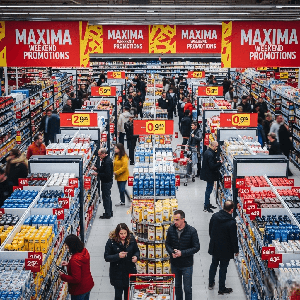Maxima Savaitgalio Akcijos: Išsamus Gidas, Kaip Sutaupyti Daugiau ir Pirkti Protingiau Maxima Savaitgalio Akcijos: Išsamus Gidas, Kaip Sutaupyti Daugiau ir Pirkti Protingiau