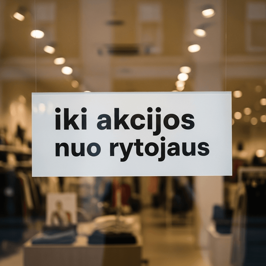 Akcijos Nuo Rytojaus: Išsamus Gidas, Kaip Pasiruošti Išpardavimams ir Nepasiklysti Nuolaidų Labirinte Akcijos Nuo Rytojaus: Išsamus Gidas, Kaip Pasiruošti Išpardavimams ir Nepasiklysti Nuolaidų Labirinte