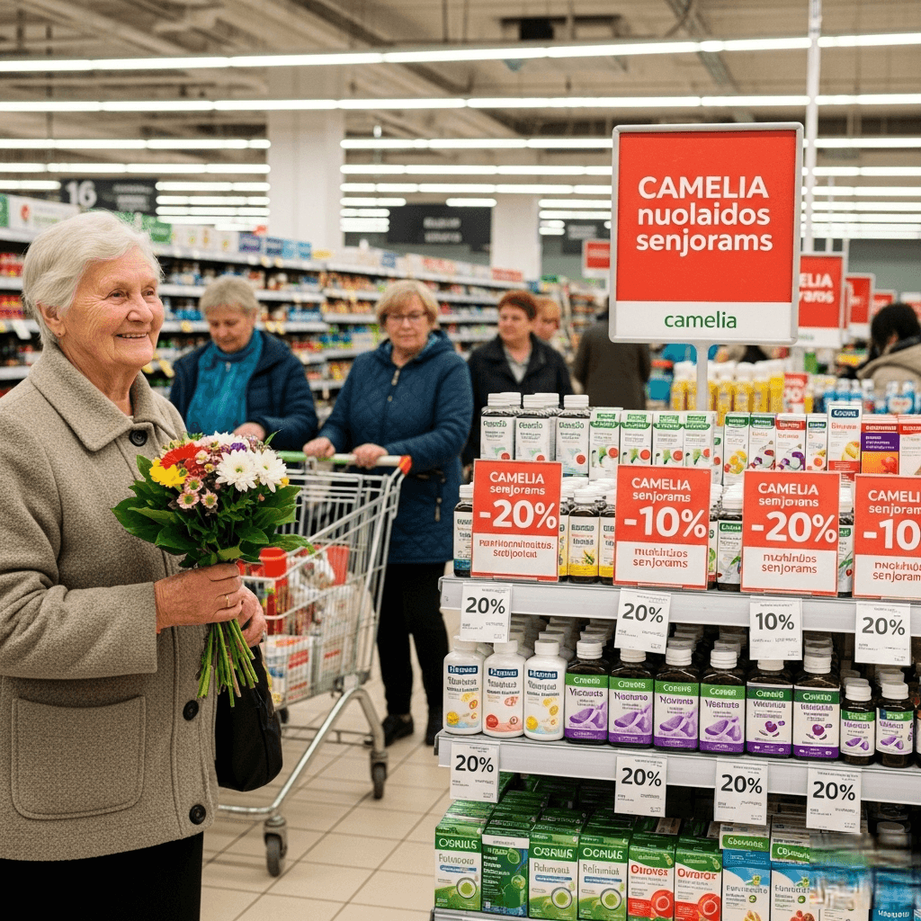 Camelia Nuolaidos Senjorams: Išsamus Gidas, Kaip Sutaupyti Vaistinėje ir Pasirūpinti Savimi Camelia Nuolaidos Senjorams: Išsamus Gidas, Kaip Sutaupyti Vaistinėje ir Pasirūpinti Savimi