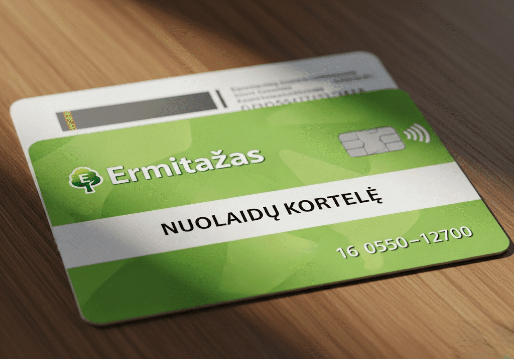 Ermitažas Nuolaidų Kortelė: Viskas, Ką Būtina Žinoti Apie ERMI KLUBĄ ir Jo Teikiamą Naudą