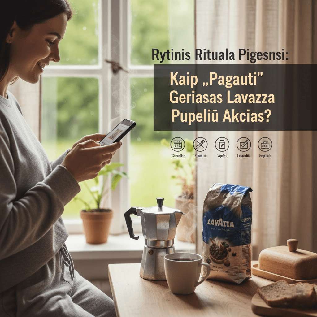 Rytinis Ritualas Pigesnis: Kaip „Pagauti“ Geriausias Lavazza Pupelių Akcijas?
