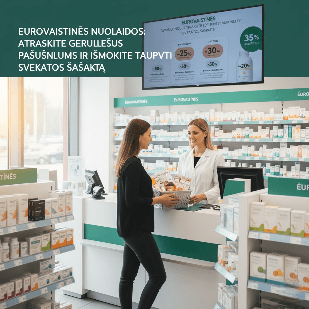 Eurovaistinės Nuolaidos: Atraskite Geriausius Pasiūlymus ir Išmokite Taupyti Sveikatos Sąskaita