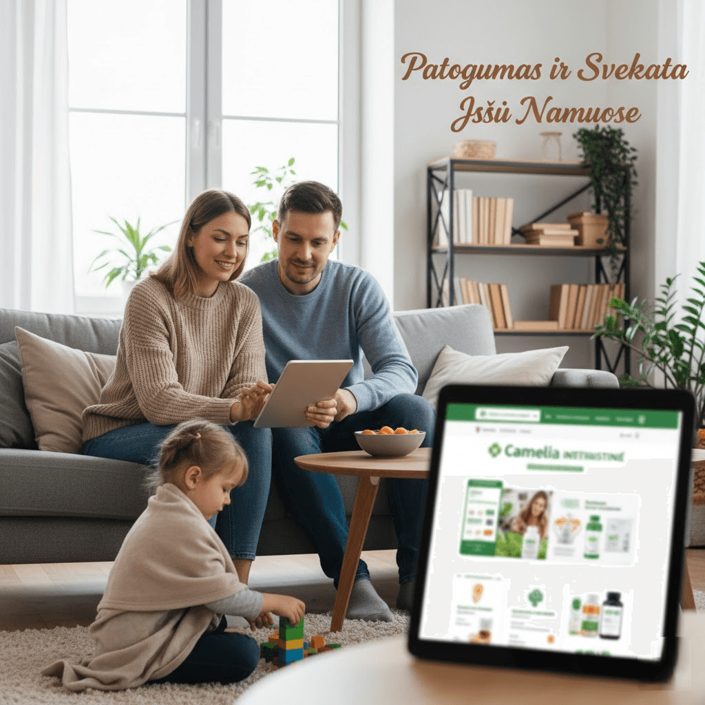Patogumas ir Sveikata Jūsų Namuose: Atraskite „Camelia“ Internetinę Vaistinę