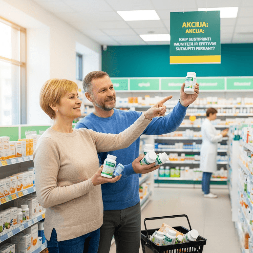 Alkymer Akcija: Kaip Sustiprinti Imunitetą ir Efektyviai Sutaupyti Perkant?