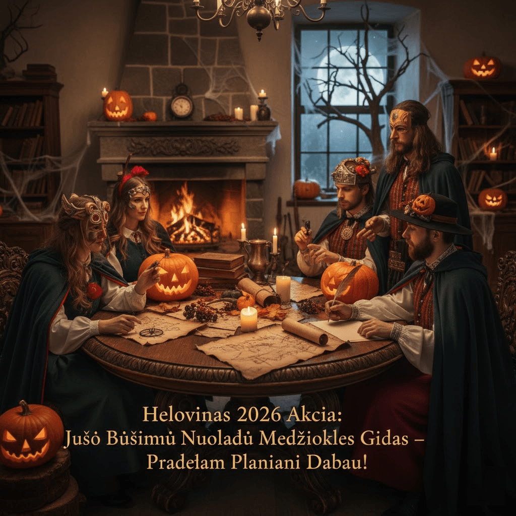 Helovinas 2026 Akcija: Jūsų Būsimų Nuolaidų Medžioklės Gidas – Pradedam Planuoti Dabar!