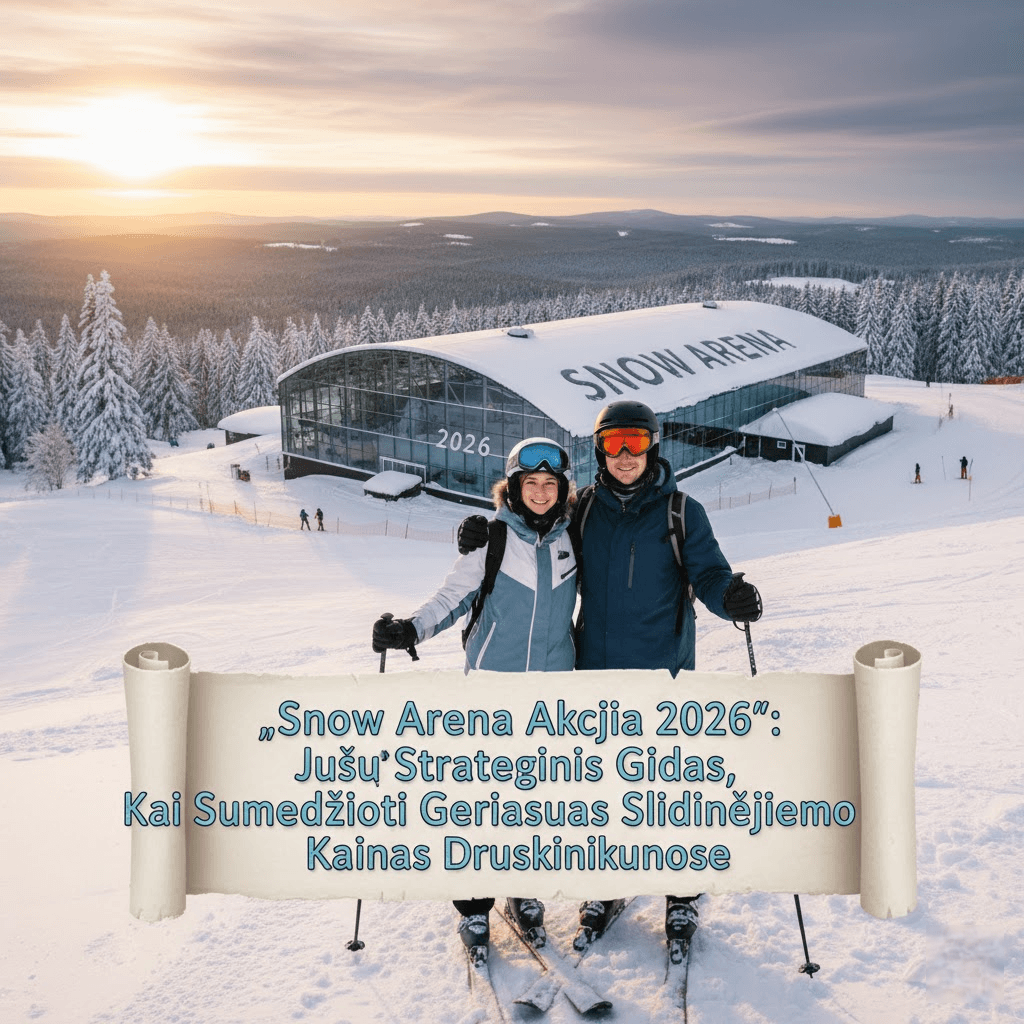 „Snow Arena Akcija 2026“: Jūsų Strateginis Gidas, Kaip Sumedžioti Geriausias Slidinėjimo Kainas Druskininkuose „Snow Arena Akcija 2026“: Jūsų Strateginis Gidas, Kaip Sumedžioti Geriausias Slidinėjimo Kainas Druskininkuose
