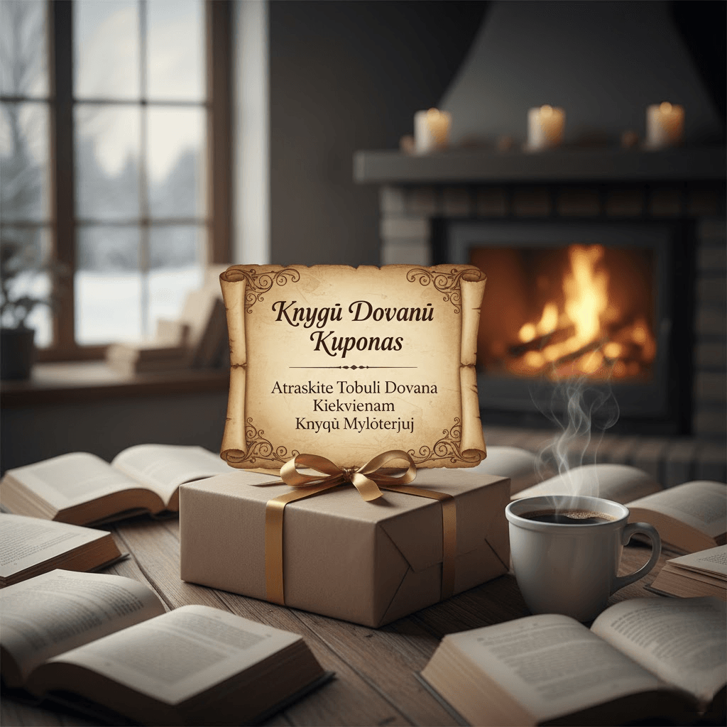 Knygų Dovanų Kuponas: Atraskite Tobulą Dovaną Kiekvienam Knygų Mylėtojui