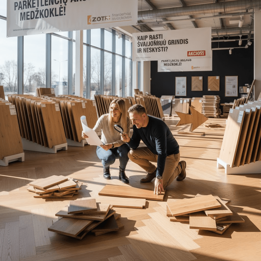 Parketlenčių Akcijos Medžioklė: Kaip Rasti Svajonių Grindis ir Nesuklysti?