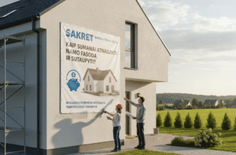 Sakret Išorinis Tinkas Akcija: Kaip Sumaniai Atnaujinti Namo Fasadą ir Sutaupyti?