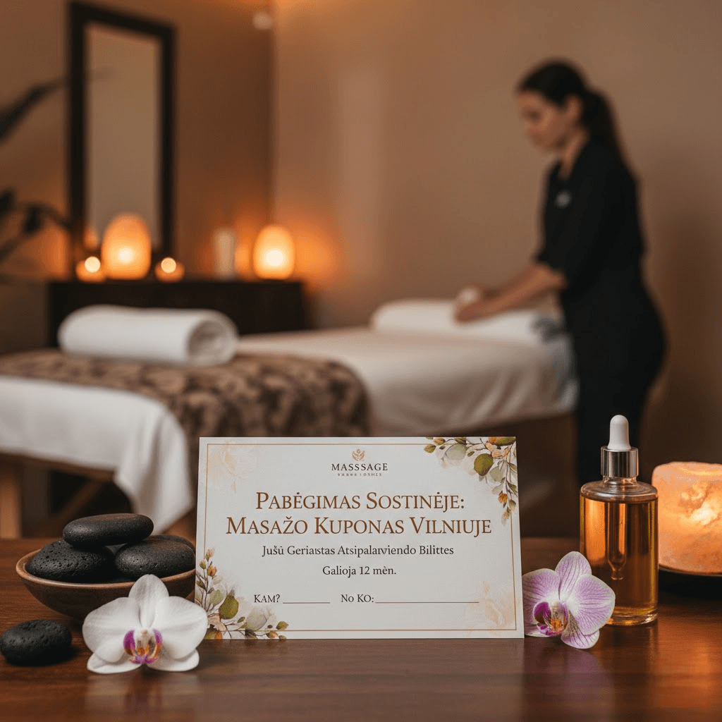 Pabėgimas Sostinėje: Kaip Masažo Kuponas Vilniuje Taps Jūsų Geriausiu Atsipalaidavimo Bilietu