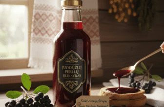 Juodųjų Perlų Eliksyras: Kodėl Aronijų Sirupas Turėtų Būti Jūsų Spintelėje?