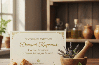 Gintarinės Vaistinės Dovanų Kuponas: Raktas į Sveikatos ir Geros Savijautos Pasaulį