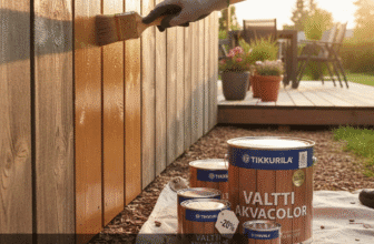 Tikkurila Valtti Akvacolor Akcija: Protingas Būdas Atnaujinti Medieną ir Sutaupyti