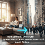 Nuo Sofos Iki Volstryto: Realus Planas, Kaip Pradėti Investuoti Akcijų Biržoje