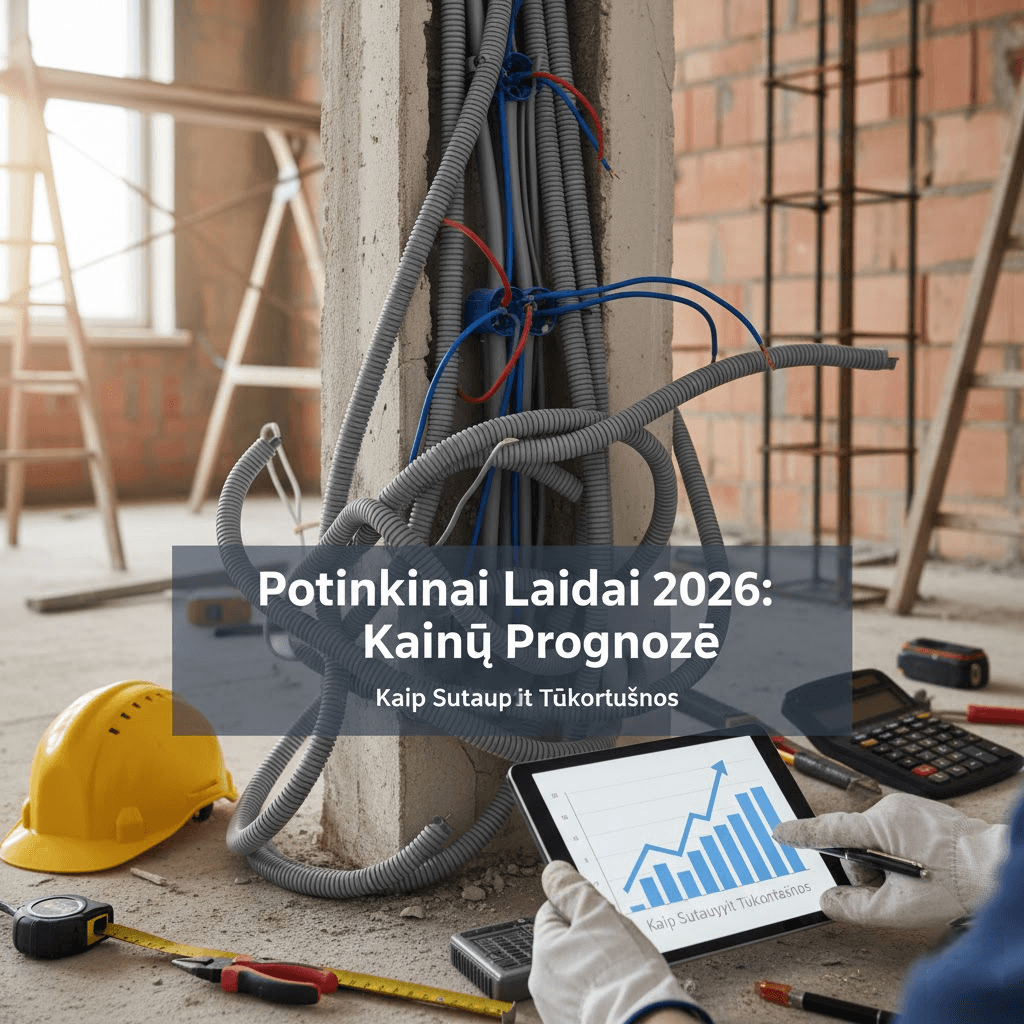Potinkiniai Laidai 2026: Kainų Prognozė ir Kaip Sutaupyti Tūkstančius Potinkiniai Laidai 2026: Kainų Prognozė ir Kaip Sutaupyti Tūkstančius