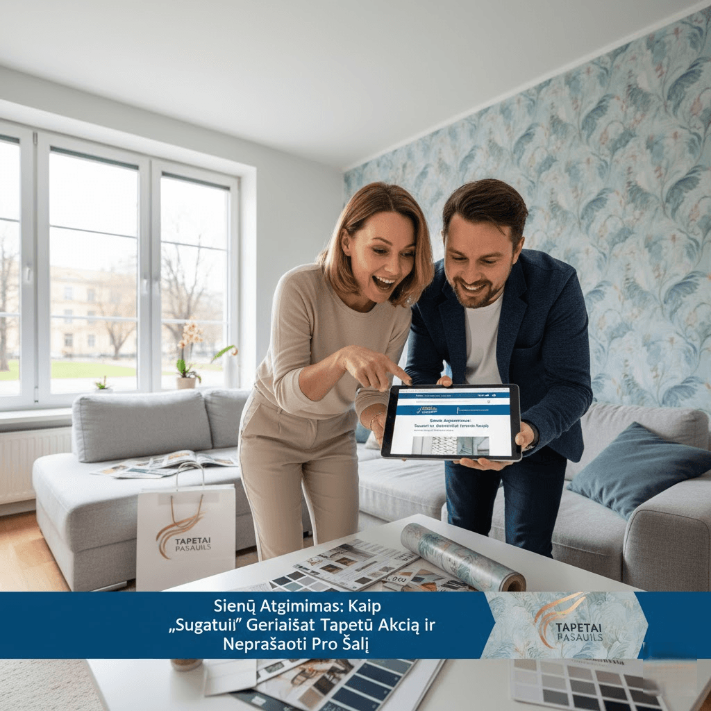 Sienų Atgimimas: Kaip „Sugauti“ Geriausią Tapetų Akciją ir Neprašauti Pro Šalį