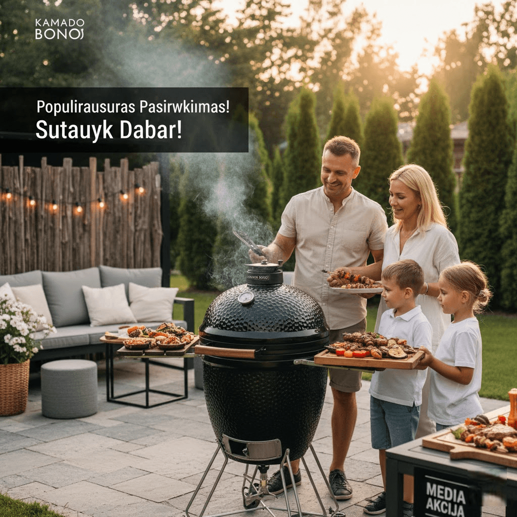 Kamado BONO Media Akcija: Kodėl Tai Populiariausias Pasirinkimas Ir Kaip Sutaupyti Jį Perkant