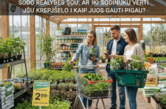 Sodo Realybės Šou: Ar IKI Sodinukai Verti Jūsų Krepšelio ir Kaip Juos Gauti Pigiau?