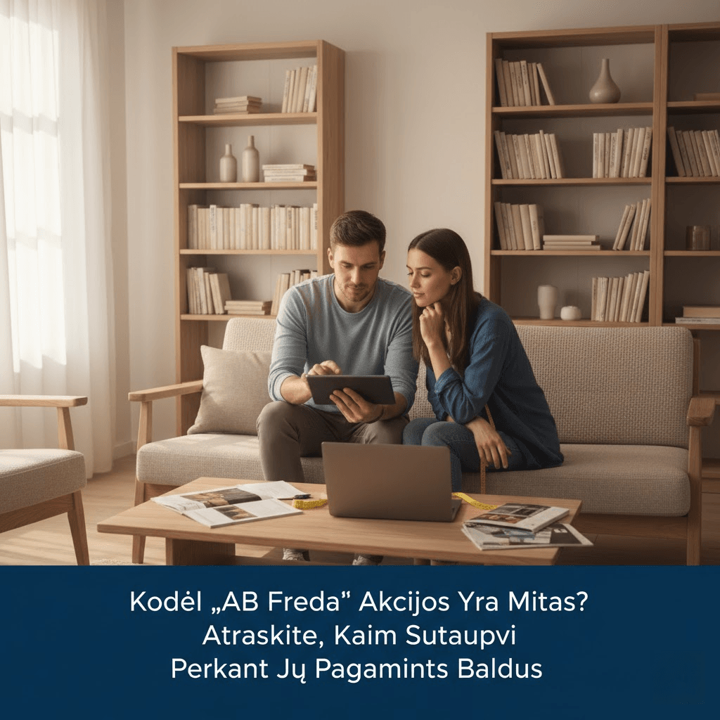 Kodėl „AB Freda“ Akcijos Yra Mitas? Atraskite, Kaip Sutaupyti Perkant Jų Pagamintus Baldus