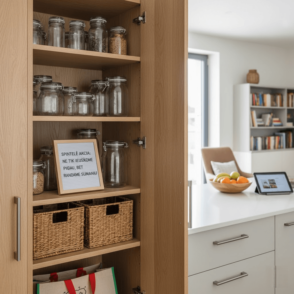 Spintelė Akcija: Ne Tik Ieškome Pigiau, Bet Randame Sumaniau