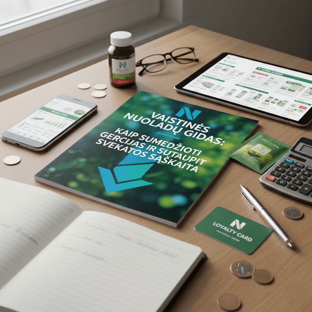 N Vaistinės Nuolaidų Gidas: Kaip Sumedžioti Geriausias Akcijas ir Sutaupyti Sveikatos Sąskaita