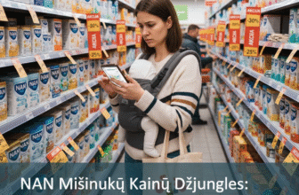 NAN Mišinukų Kainų Džiunglės: Kaip Rasti Geriausią Akciją ir Sutaupyti?