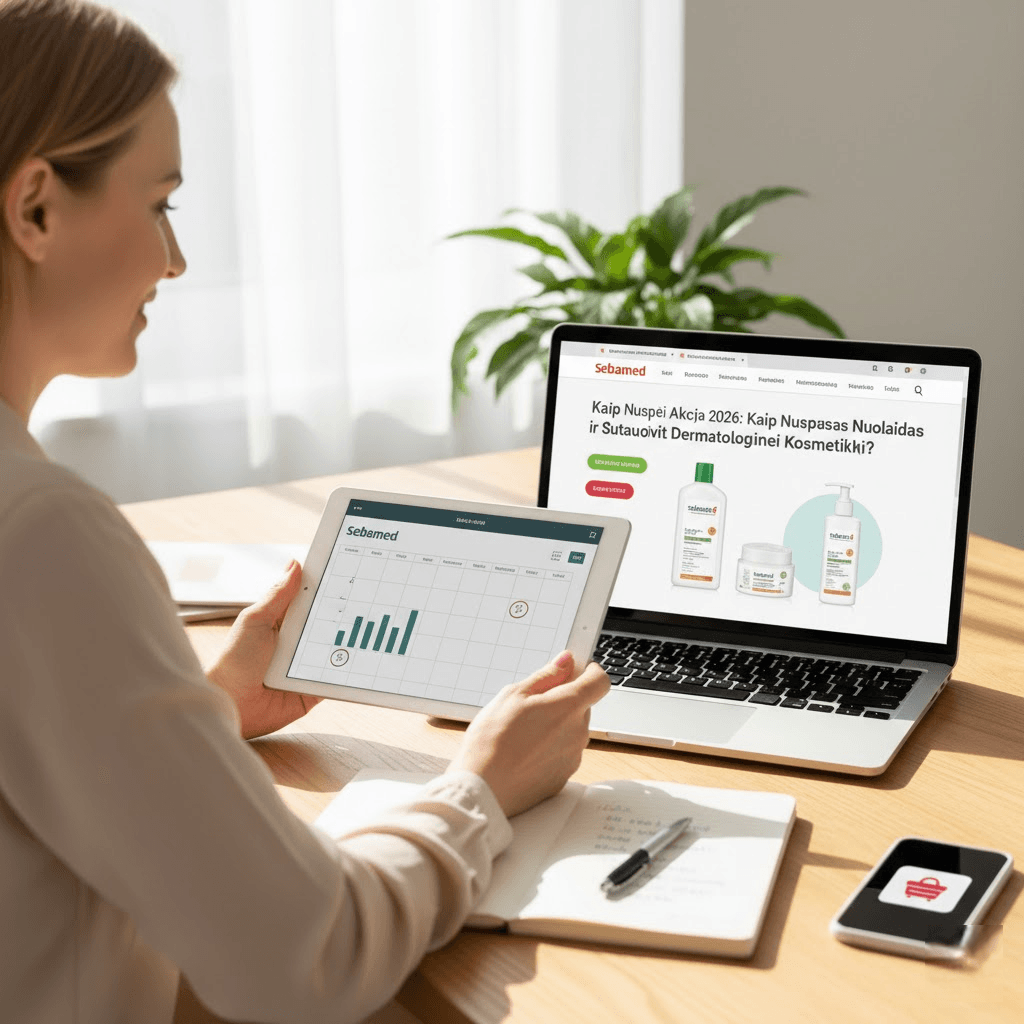 Sebamed Akcija 2026: Kaip Nuspėti Geriausias Nuolaidas ir Sutaupyti Dermatologinei Kosmetikai? Sebamed Akcija 2026: Kaip Nuspėti Geriausias Nuolaidas ir Sutaupyti Dermatologinei Kosmetikai?