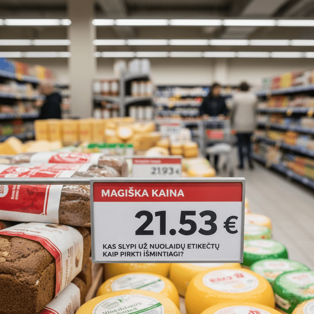 Magiška Kaina 21.53: Kas Slypi Už Nuolaidų Etikečių ir Kaip Pirkti Išmintingai? Magiška Kaina 21.53: Kas Slypi Už Nuolaidų Etikečių ir Kaip Pirkti Išmintingai?