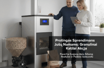 Protingas Sprendimas Jūsų Namams: Kaip „Granuliniai Katilai Akcija“ Paverčia Svajonę Apie Šilumą Realybe (ir Padeda Sutaupyti)