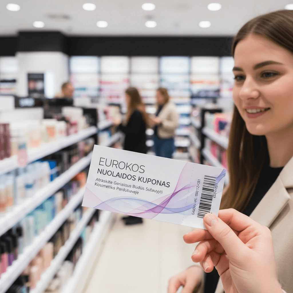 Eurokos Nuolaidos Kuponas: Atraskite Geriausius Būdus Sutaupyti Kosmetikos Parduotuvėje