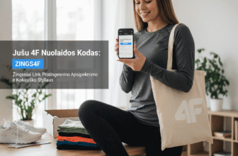 Jūsų 4F Nuolaidos Kodas: Žingsniai Link Protingesnio Apsipirkimo ir Kokybiško Stiliaus