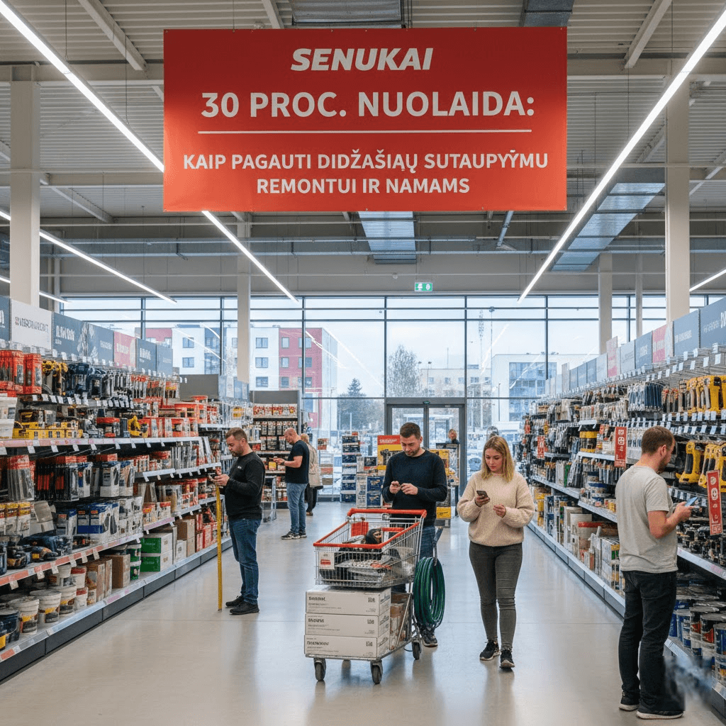 Senukai 30 Proc Nuolaida: Kaip Pagauti Didžiausią Sutaupymą Remontui ir Namams Senukai 30 Proc Nuolaida: Kaip Pagauti Didžiausią Sutaupymą Remontui ir Namams
