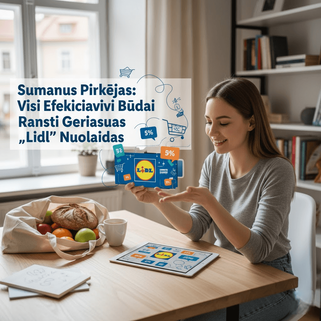 Sumanus Pirkėjas: Visi Efektyviausi Būdai Rasti Geriausias „Lidl“ Nuolaidas Sumanus Pirkėjas: Visi Efektyviausi Būdai Rasti Geriausias „Lidl“ Nuolaidas