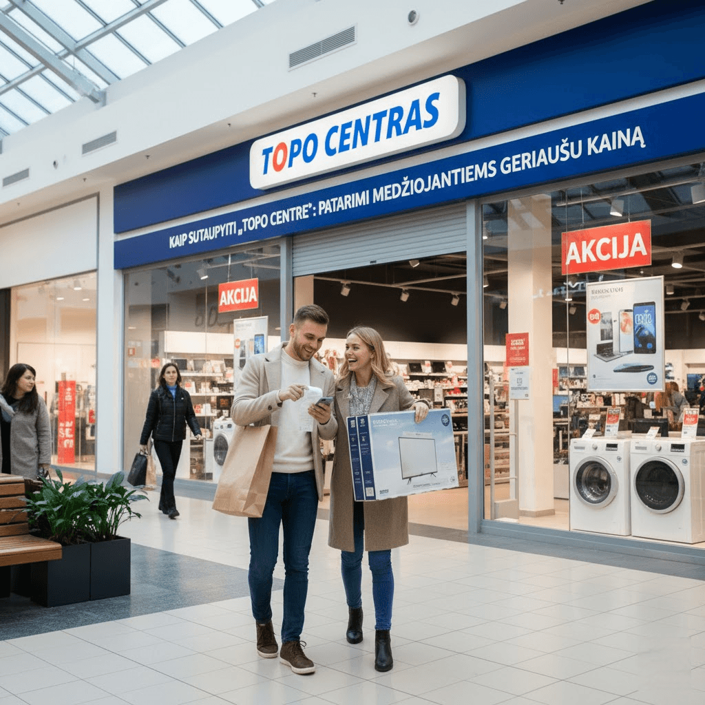 Kaip Sutaupyti „Topo Centre“: Patarimai Medžiojantiems Geriausią Kainą Kaip Sutaupyti „Topo Centre“: Patarimai Medžiojantiems Geriausią Kainą