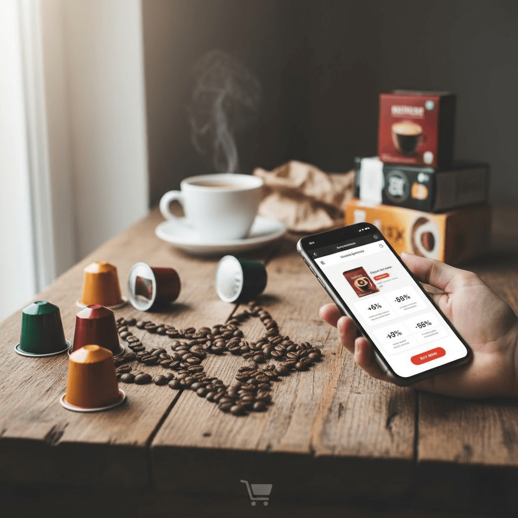 Kavos Kapsulių Akcijos: Daugiau Nei Tik Kaina – Kaip Sumedžioti Geriausią Pasiūlymą