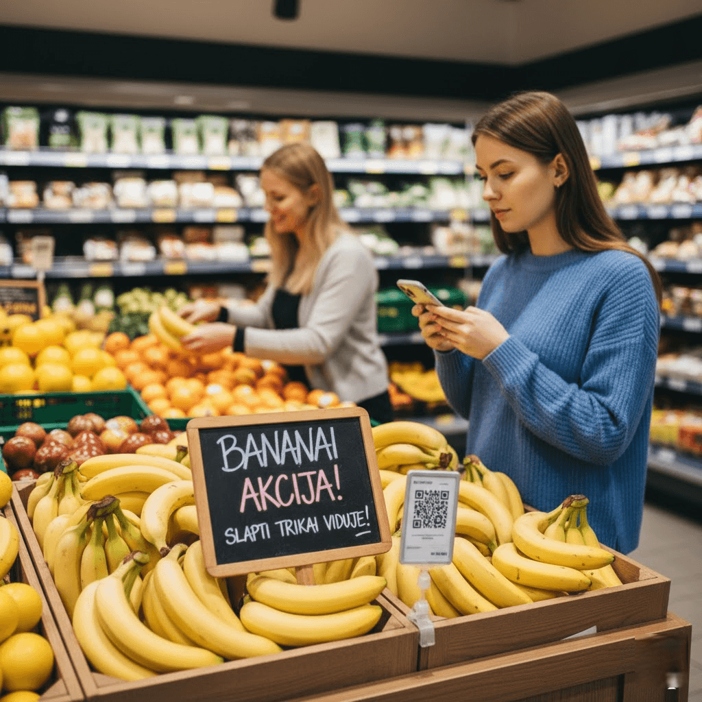 Bananai Akcija: Slapti Trikai, Kaip Rasti Geriausią Kainą ir Mėgautis Kiekvienu Kąsniu
