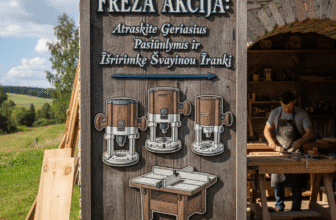 Freza Akcija: Atraskite Geriausius Pasiūlymus ir Išsirinkite Svajonių Įrankį