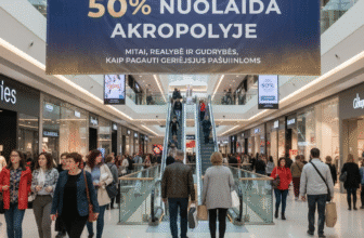 Svaiginanti 50% Nuolaida Akropolyje: Mitai, Realybė ir Gudrybės, Kaip Pagauti Geriausius Pasiūlymus