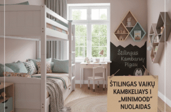 Stilingas Vaikų Kambarys Pigiau: Visi Keliai į „Minimood“ Nuolaidas